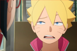 BORUTO35話、ボルトとサラダ、オマエ火影目指すんだろ？