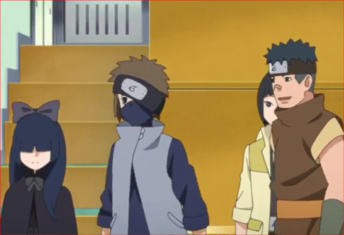 Boruto38話 第25班 黒衣ハコ 竹取ホウキ 国防レンガ Boruto最新まとめ情報局