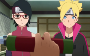 BORUTO38話、サラダ、これを火影に渡せば…