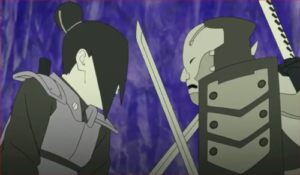 BORUTO39話、鍔迫り合い