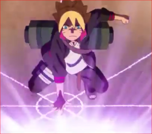 BORUTO50話、ボルトの口寄せの術