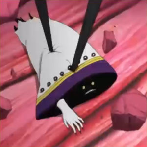 アニメNARUTO、カグヤの腕に合体した黒ゼツ