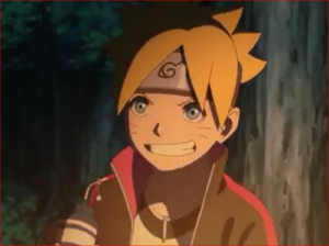 アニメBORUTO55話、オレが知りたいのは父ちゃんの弱点だってばさ！
