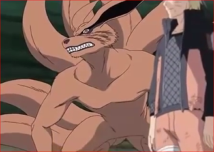 アニメNARUTO、九尾・九喇嘛1