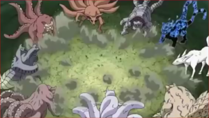 アニメNARUTO、大人になった尾獣たち