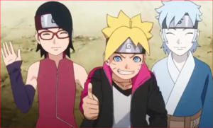 アニメBORUTO56話、いってらっしゃぁーい！