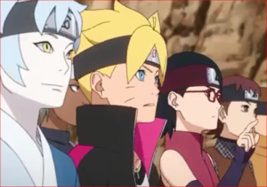 アニメBORUTO56話、ボルト、あれ！