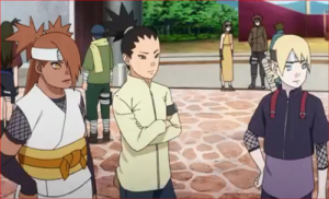 アニメBORUTO56話、第十班