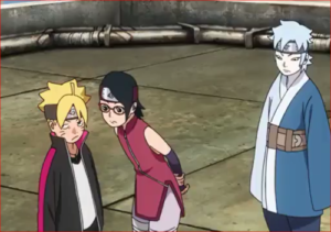 アニメBORUTO57話、(´▽｀) ホッ