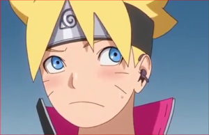 アニメBORUTO57話、ボルト赤くなるw