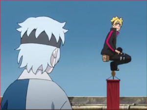 アニメBORUTO57話、誰に向かって言ってるんだ！
