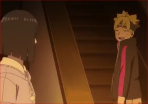 アニメBORUTO57話、部屋に行くわ