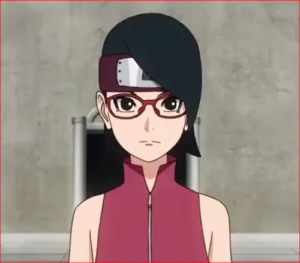 アニメBORUTO58話、サラダ、無言の迫力ｗ