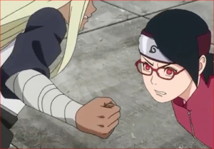 アニメBORUTO58話、タルイの攻撃はラリースクワット？！