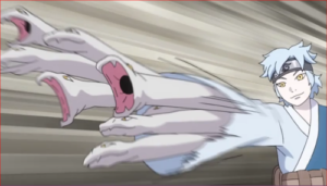 アニメBORUTO58話、ミツキの蛇ｗ