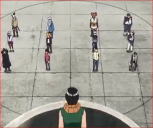アニメBORUTO58話、三次試験開会式