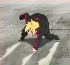 アニメBORUTO58話、体勢を立て直すボルト