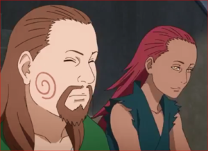 アニメBORUTO59話、カルイの目から力が抜けた