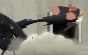 アニメBORUTO59話、チョウチョウ捕縛？