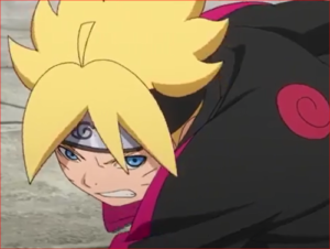 アニメBORUTO59話、後ろを取った！