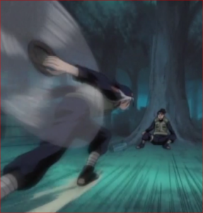 アニメNARUTO57話、イルカ、死ね！