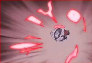 劇場版ボルト、モモシキを助けに飛ぶキンシキ