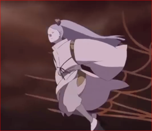 劇場版ボルト、我愛羅の作った阿弥で上をふさがれるモモシキ1