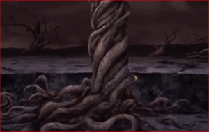 劇場版ボルト、神樹の根元で光る