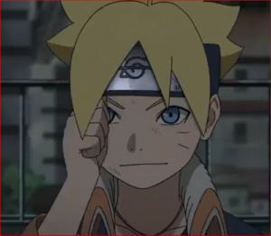 Boruto63話 サスケの額当てを触るボルト Boruto最新まとめ情報局