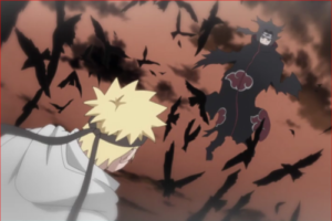 アニメBORUTO64話、イタチとのシーン