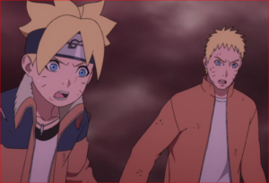 アニメBORUTO64話、仲間を…