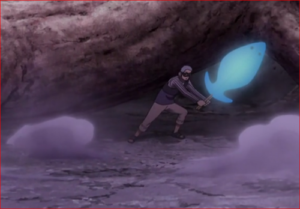 アニメBORUTO64話、図体のわりに素早いんですね