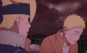 アニメBORUTO64話、父ちゃんがいたずら？