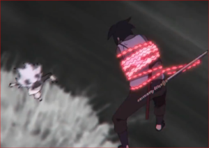 アニメBORUTO65話、サスケもただでは転ばない