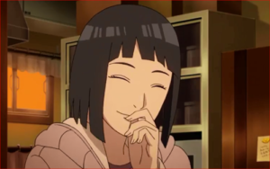 アニメBORUTO66話、ヒナタの笑顔