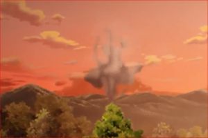 アニメBORUTO68話、姿を消すガスマスク男