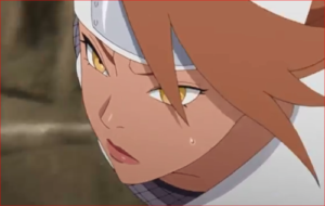 アニメBORUTO69話、ミツキの言葉を思い出すチョウチョウ