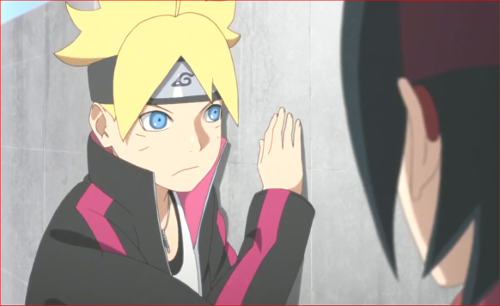 アニメboruto72話 ミツキの額当てと聞いて驚くボルト達 Boruto最新まとめ情報局